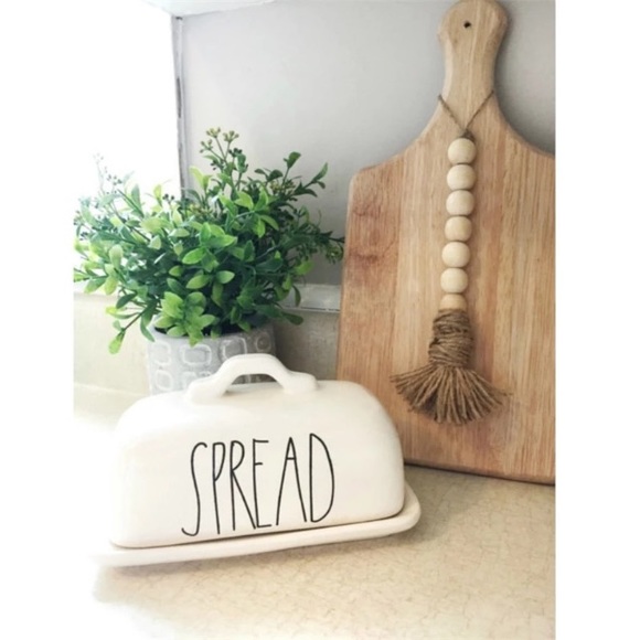 ✨1 left ✨Farmhouse style wooden garland - Picture 4 of 8